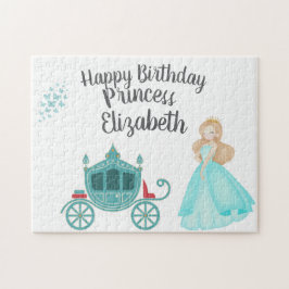 Quebra-cabeça Princesa Cinderella - Decoração da Festa de aniver