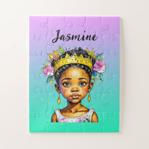 Quebra-cabeça Princesa de Cor Personalizada