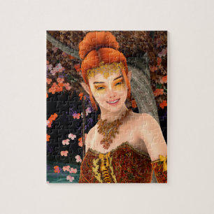 Quebra-cabeça Princesa do outono
