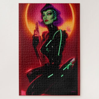 Quebra-cabeça Princess Cybrella at the Cyberpunk Ball