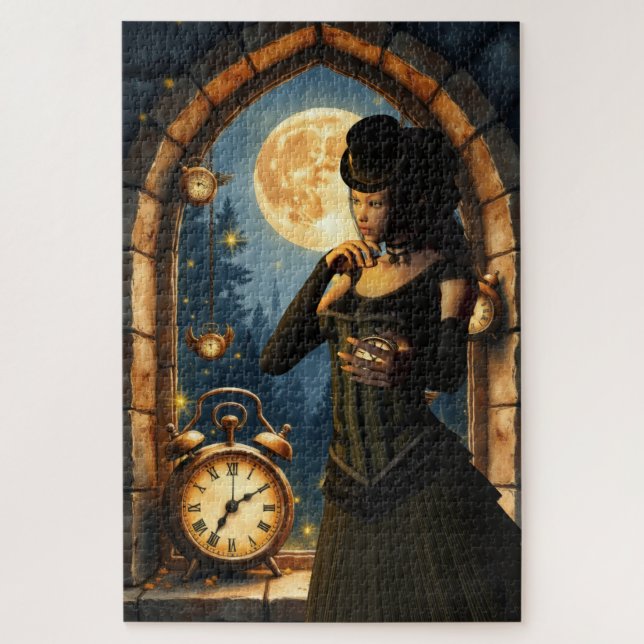 Quebra-cabeça Princess of the Clocks – Keeper of Moonlit Hours.  (Vertical)