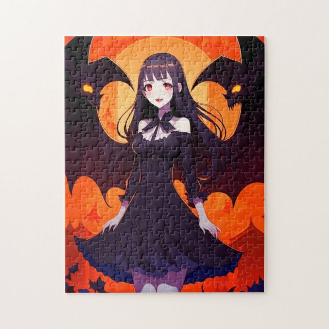 QUEBRA-CABEÇA PRINCESS VAMPIRE OF BATS - GÓTICO (Vertical)