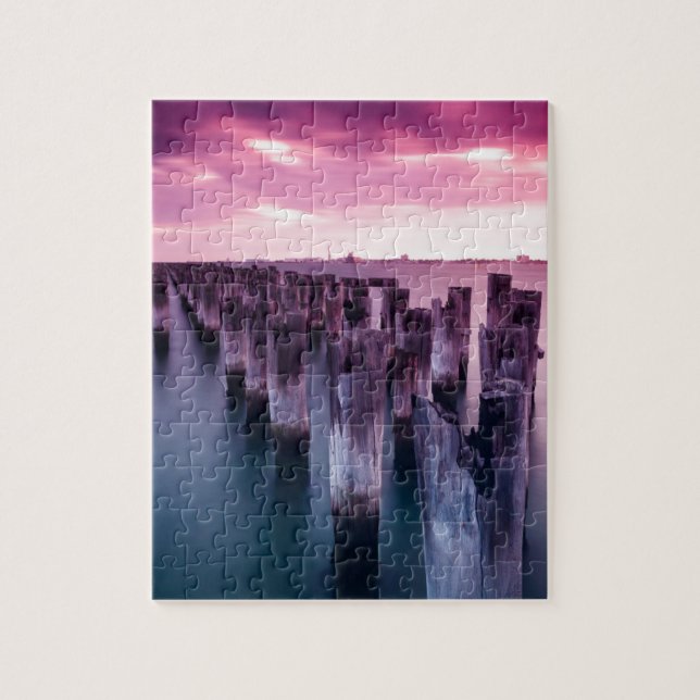 Quebra-cabeça Príncipes impressionantes Cais Porto Melbourne no (Vertical)