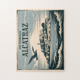 Quebra-cabeça Prisão da Ilha de Alcatraz Viagem a San Francisco 