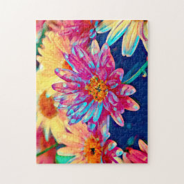 Quebra-cabeça Prisma Floral Colorida