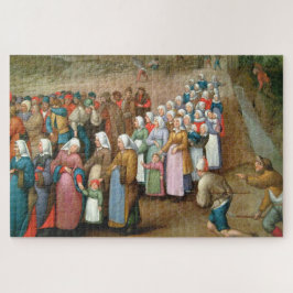 Quebra-cabeça Procissão de Casamento Tradicional (Arte Vintage)