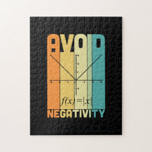 Quebra-cabeça Professor de Matemática Evita Negatividade