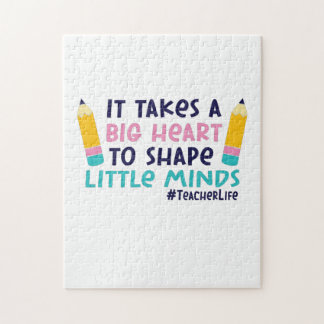 Quebra-cabeça Professor de presentes | É Um Coração Grande