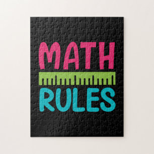 Quebra-cabeça Professor de presentes Normas matemáticas