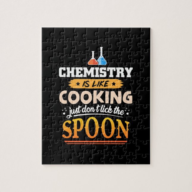 Quebra-cabeça Professor de presentes | Química É Como Cozinhar (Vertical)