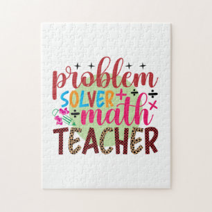 Quebra-cabeça Professora do Problema de Arte Solver Professor de
