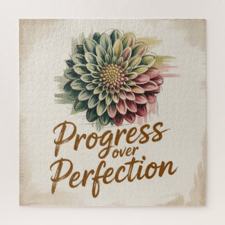 Quebra-cabeça Progresso Acima da Perfeição