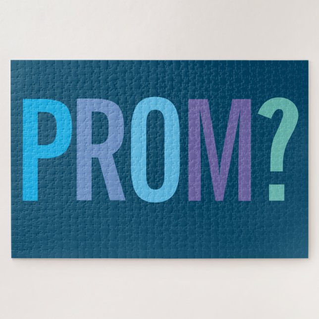 Quebra-cabeça Prom? Ask Her/Him to the Dance Secret Message Jigs (Horizontal)