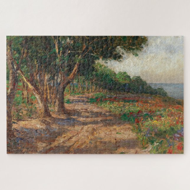 Quebra-cabeça Promenade em Euxinograd com revestimento de Elm (Horizontal)