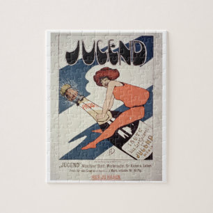 Quebra-cabeça Propaganda de poster 'Jugend, mag semanal
