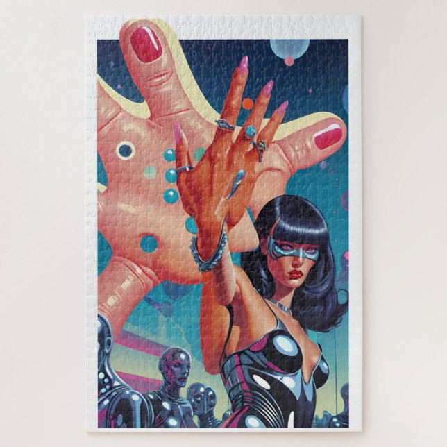 Quebra-cabeça Proposta de Casamento Surreal (Vertical)