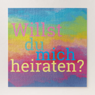 Quebra-cabeça Proposta do casado Me