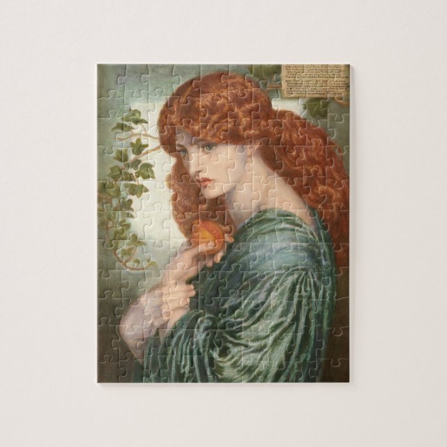 Quebra-cabeça Proserpine por Dante Gabriel Rossetti (Vertical)