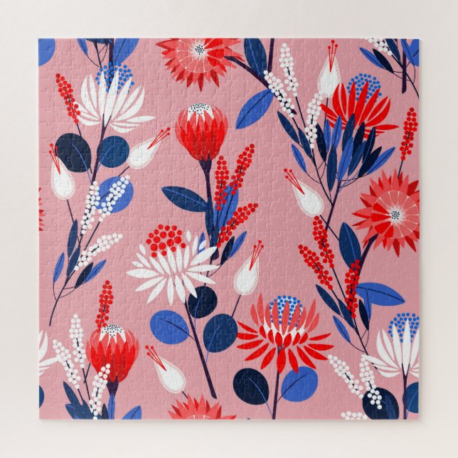 Quebra-cabeça Proteína de florescência: Padrão de Jardim Botânic (Vertical)