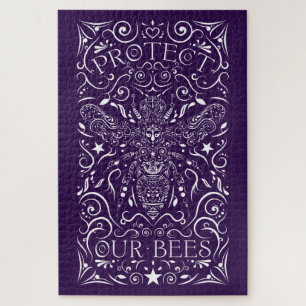 Quebra-cabeça proteja nossas abelhas