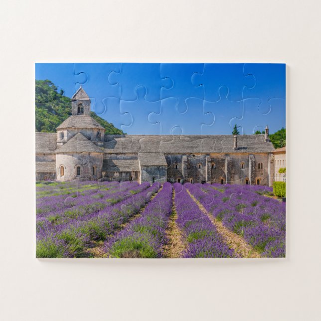 Quebra-cabeça Provença, França. Mosteiro Senânico. (Horizontal)