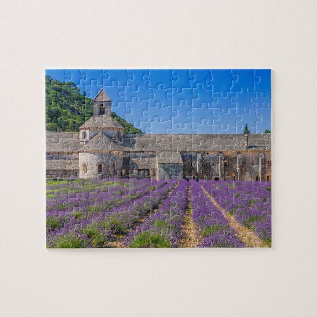 Quebra-cabeça Provença, França. Mosteiro Senânico. (Horizontal)