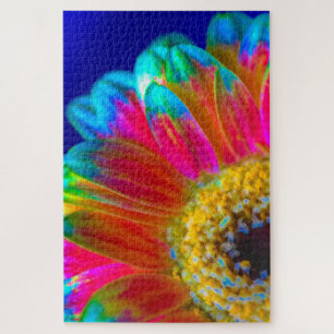Quebra-cabeça Psychedelic Daisy Jigsee