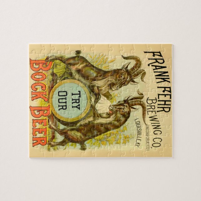 Quebra-cabeça Publicidade à Cerveja Goats Bock (Horizontal)