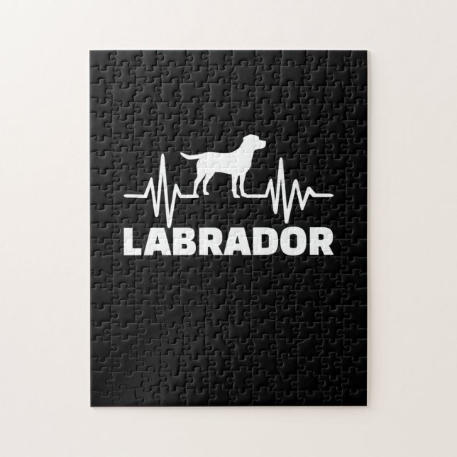 Quebra-cabeça Pulsação do Labrador Retriever (Vertical)