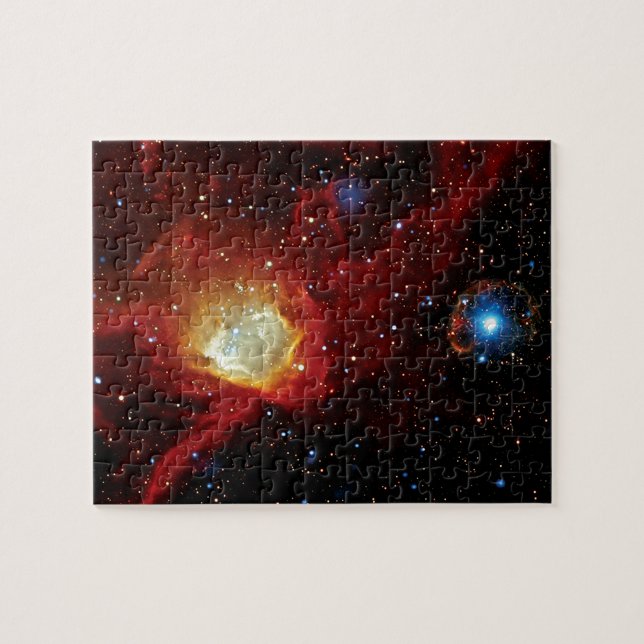 Quebra-cabeça Pulsar SXP 1062 Remanescente de Supernova NASA Fot (Horizontal)