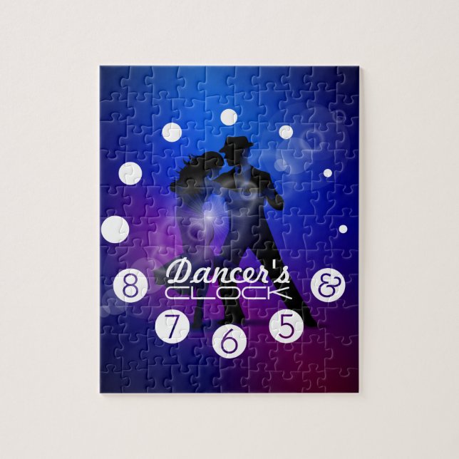 Quebra-cabeça Pulso de disparo do dançarino com números para (Vertical)