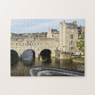 Quebra-cabeça Pulteney Bridge e River Avon, Bath, Inglaterra