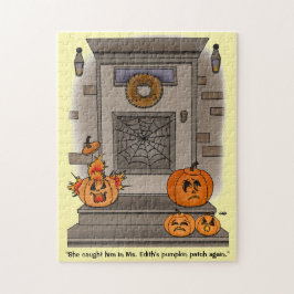 Quebra-cabeça Pumpkin Patch Funny Jigsaw Puzzle