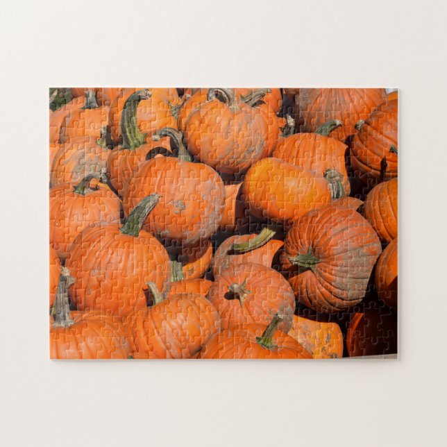 Quebra-cabeça Pumpkins, Pumpkins, Pumpkins - 11x14 - 252 pcs. (Horizontal)