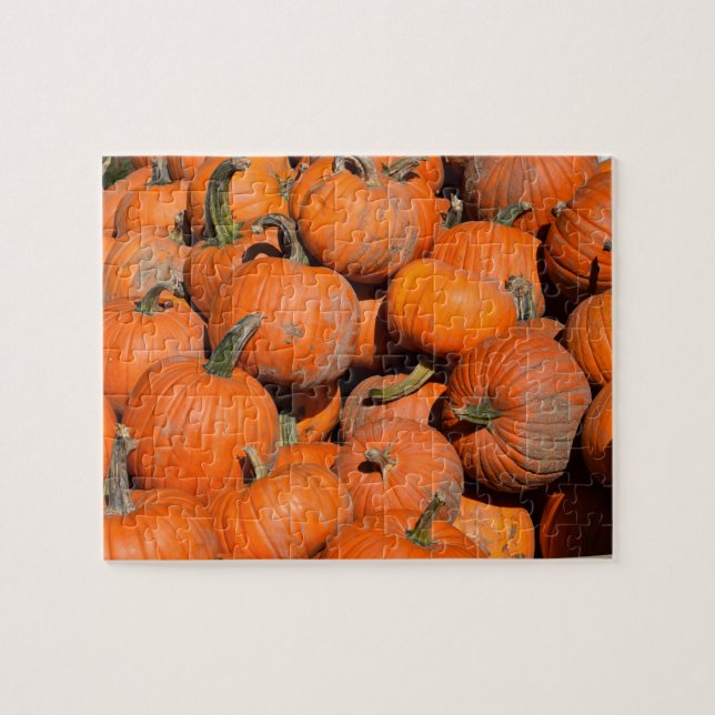 Quebra-cabeça Pumpkins, Pumpkins, Pumpkins - 8x10 - 110 pcs. (Horizontal)