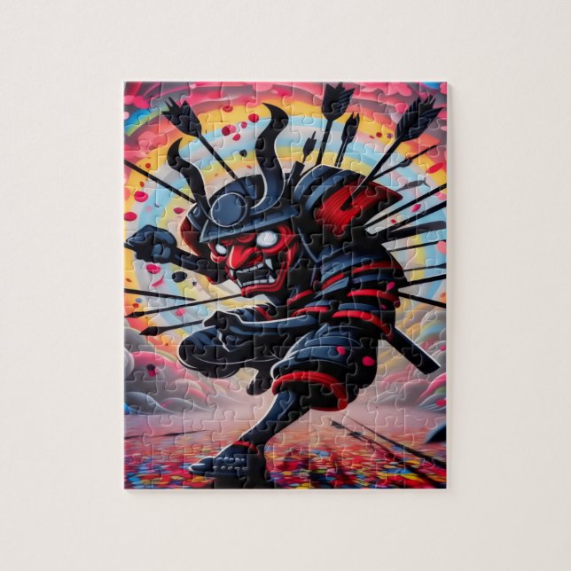 Quebra-cabeça Punk Samurai Jigsaw Puzzle (Vertical)