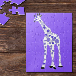 Quebra-cabeça PURPLE Giraffe