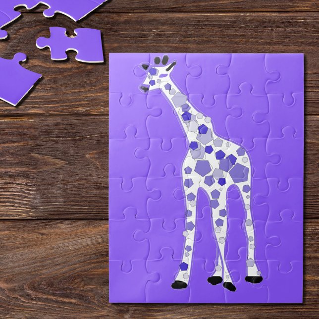 Quebra-cabeça PURPLE Giraffe (Criador carregado)