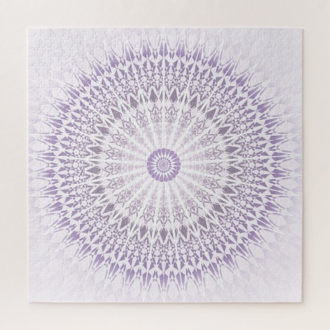Quebra-cabeça Purple Mandala (Vertical)