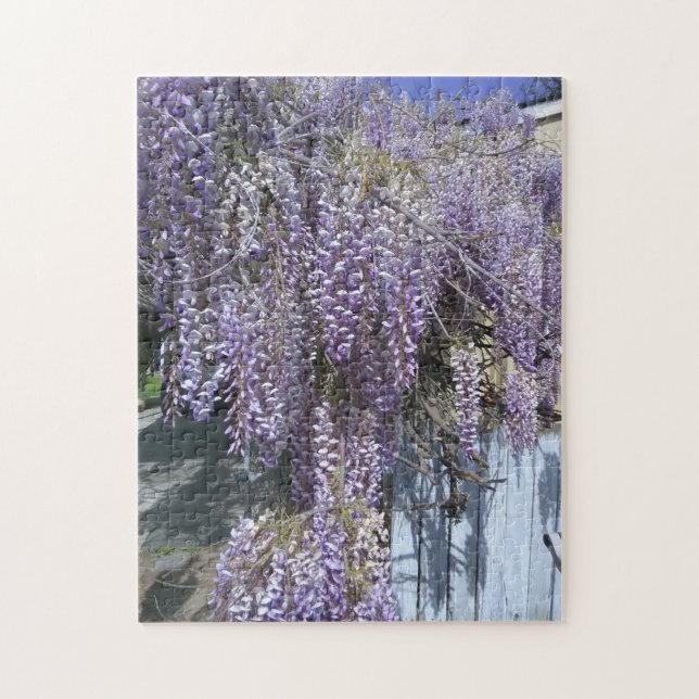 Quebra-cabeça Purple Wisteria (Vertical)
