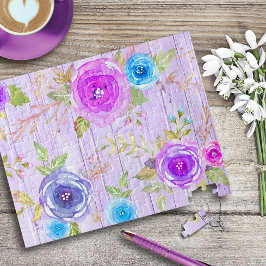 Quebra-cabeça Púrpura rosa-rosa-vintage madeira rústica de cor a