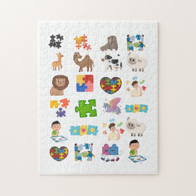 Quebra-cabeça Puzzle (Vertical)