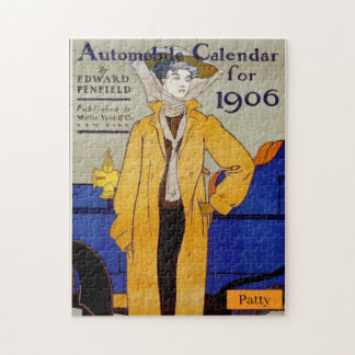 Quebra-cabeça PUZZLE 1906 Edward Penfield Automobile Calendar
