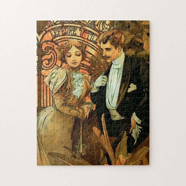 Quebra-cabeça Puzzle Art Nouveau (Vertical)