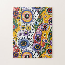 Quebra-cabeça Puzzle Artístico Psicodélico de 252 piezas