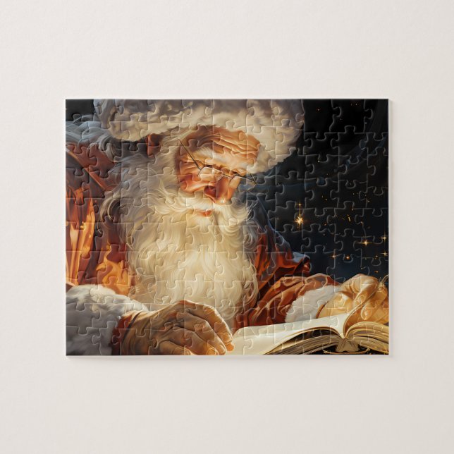 Quebra-Cabeça (Puzzle) Bom Velhinho (Horizontal)