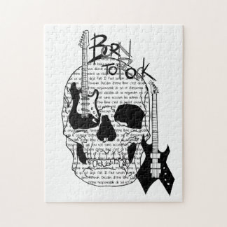 Quebra-cabeça Puzzle “Born to Rock "