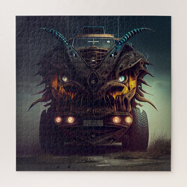 Quebra-cabeça Puzzle car fantasy (Vertical)