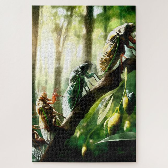 Quebra-cabeça puzzle - Cicadas (Vertical)