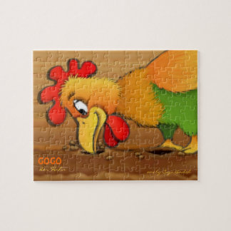 Quebra-cabeça Puzzle com lata